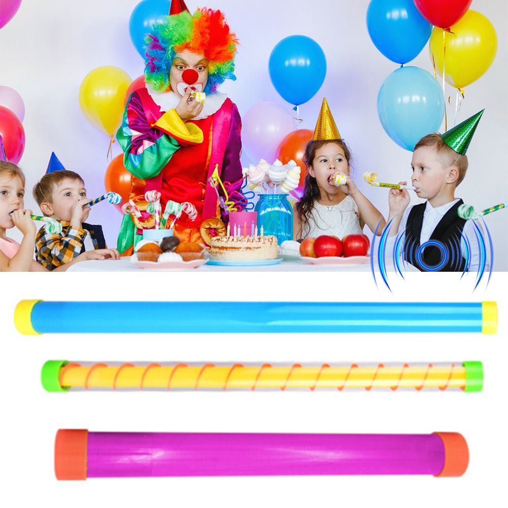 High Quality Plastic Giggle Stick Funny Prank Kids Toys Shake Farting Tube Noise Sound Tube Party Supplies