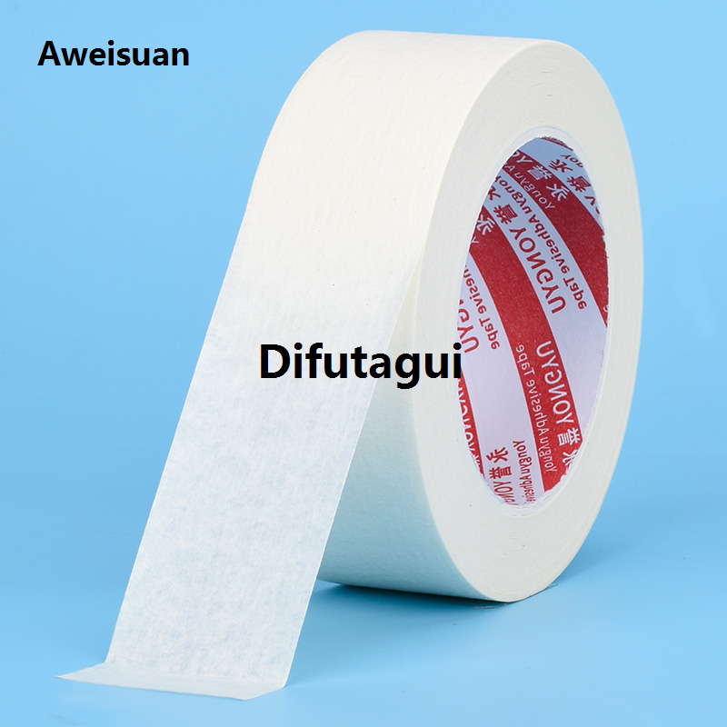 Difutagui White Painter Tape: 15/50M of Masking Tape with Adhesive Fifty percent discount Backing, Ideal for Home, Office, School, DIY Art, Crafts