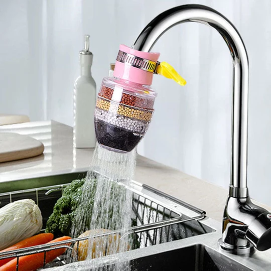 Coconut Carbon Home Kitchen Faucet Tap Water Clean Purifier Filter