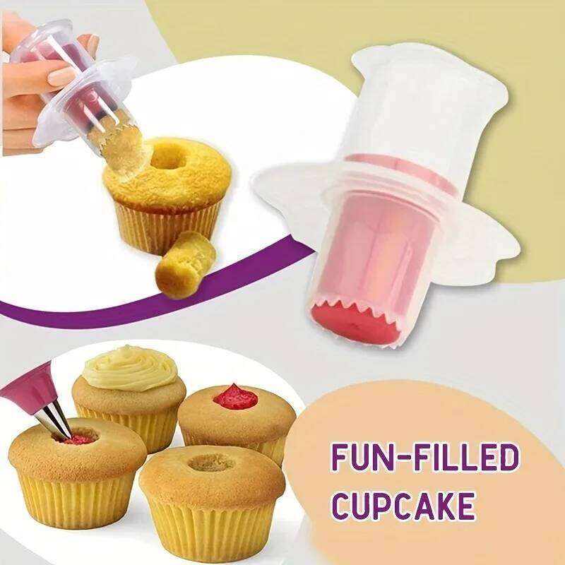 Hot Sale New In Kitchen Tools Cupcake Muffin Cake Corer Plunger Cutter Pasty Decorating Divider Mould