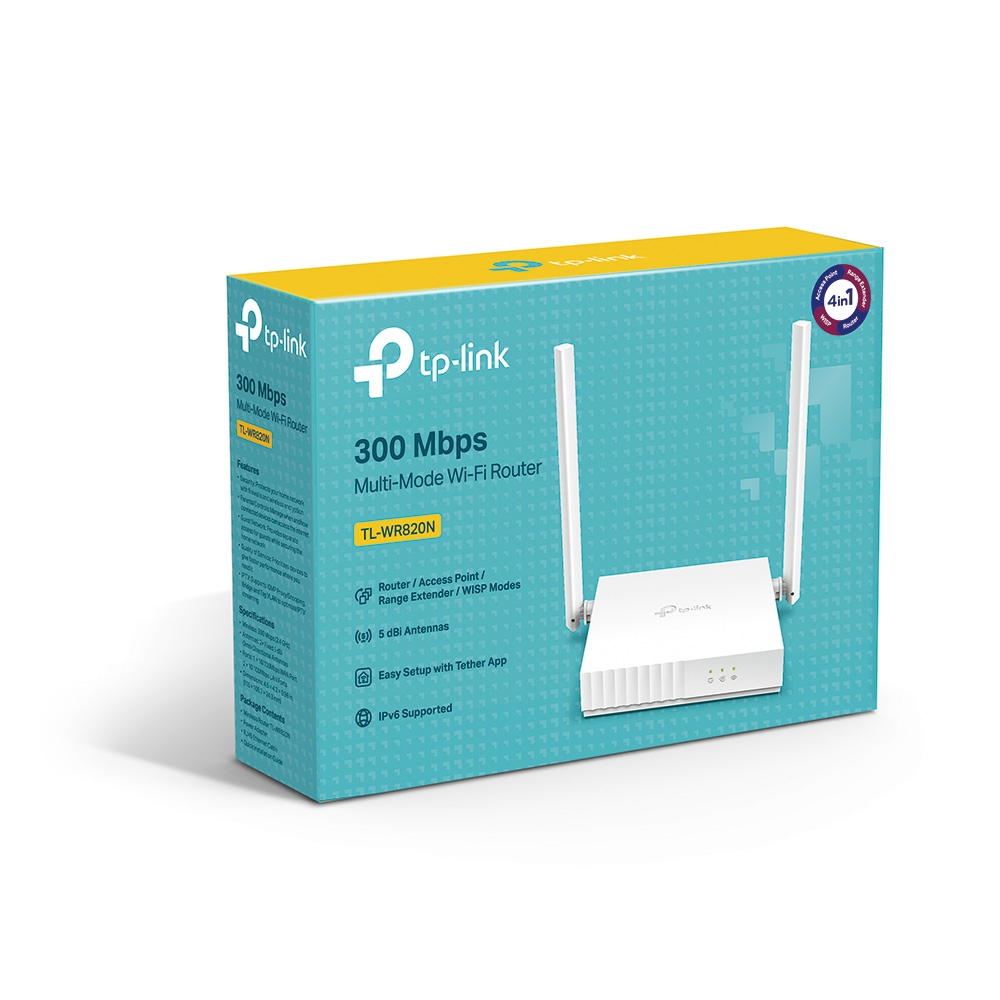 TP-Link TL-WR820N 300Mbps 2.4 GHz Wi-Fi Router