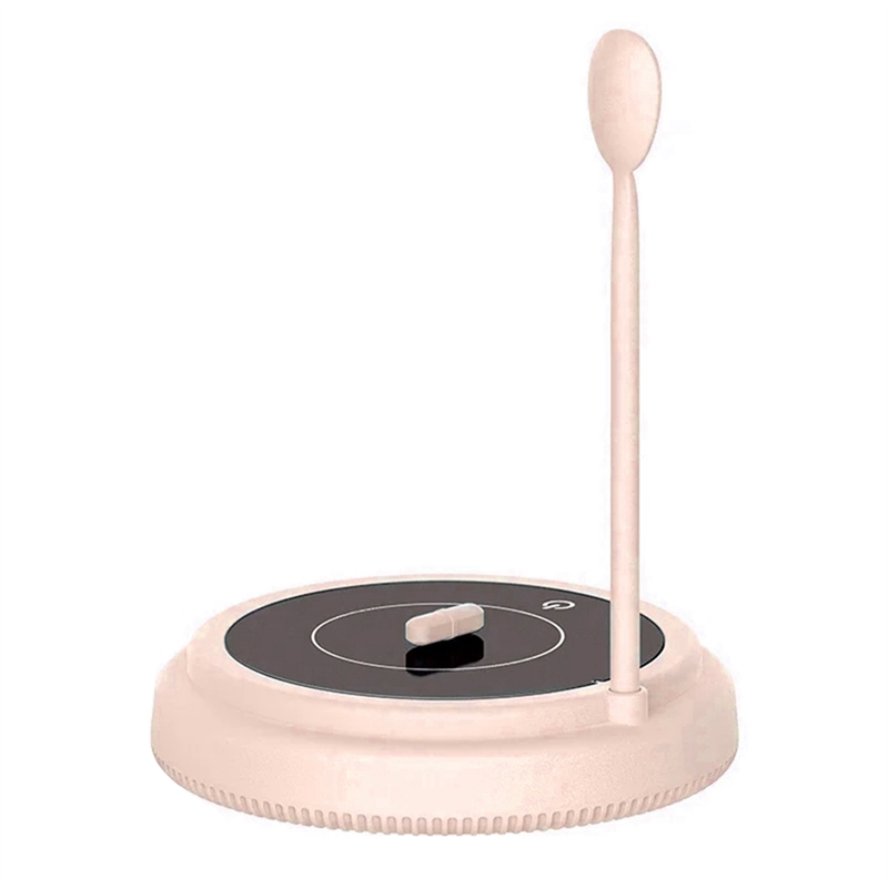 NAMUNY Rechargeable Magnetic Milk Shaker Electric Coffee Blender Baby Milk Shaker Smart Wine Decanter(Pink)