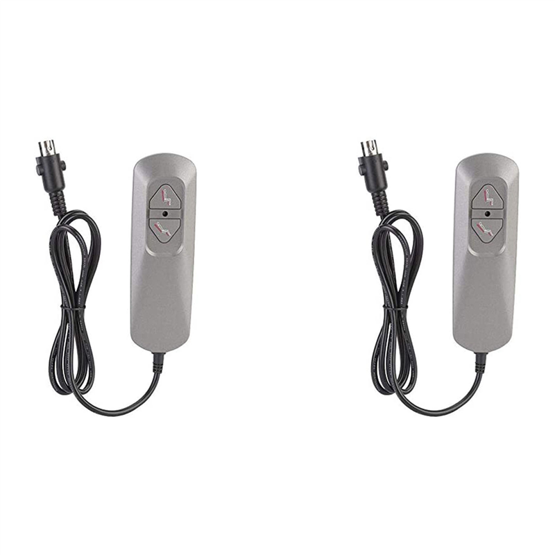 JINMY 2X Electric Recliner Controller Double Button, Chair Lift/Electric Sofa Manual Controller