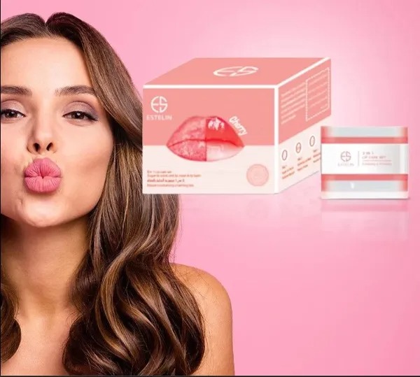 Estellin 3 in 1 vitamin C Lip Care Set Of Lip Scrub, Lip Mask and Lip Balm (Even Good for Smoker's Lips)