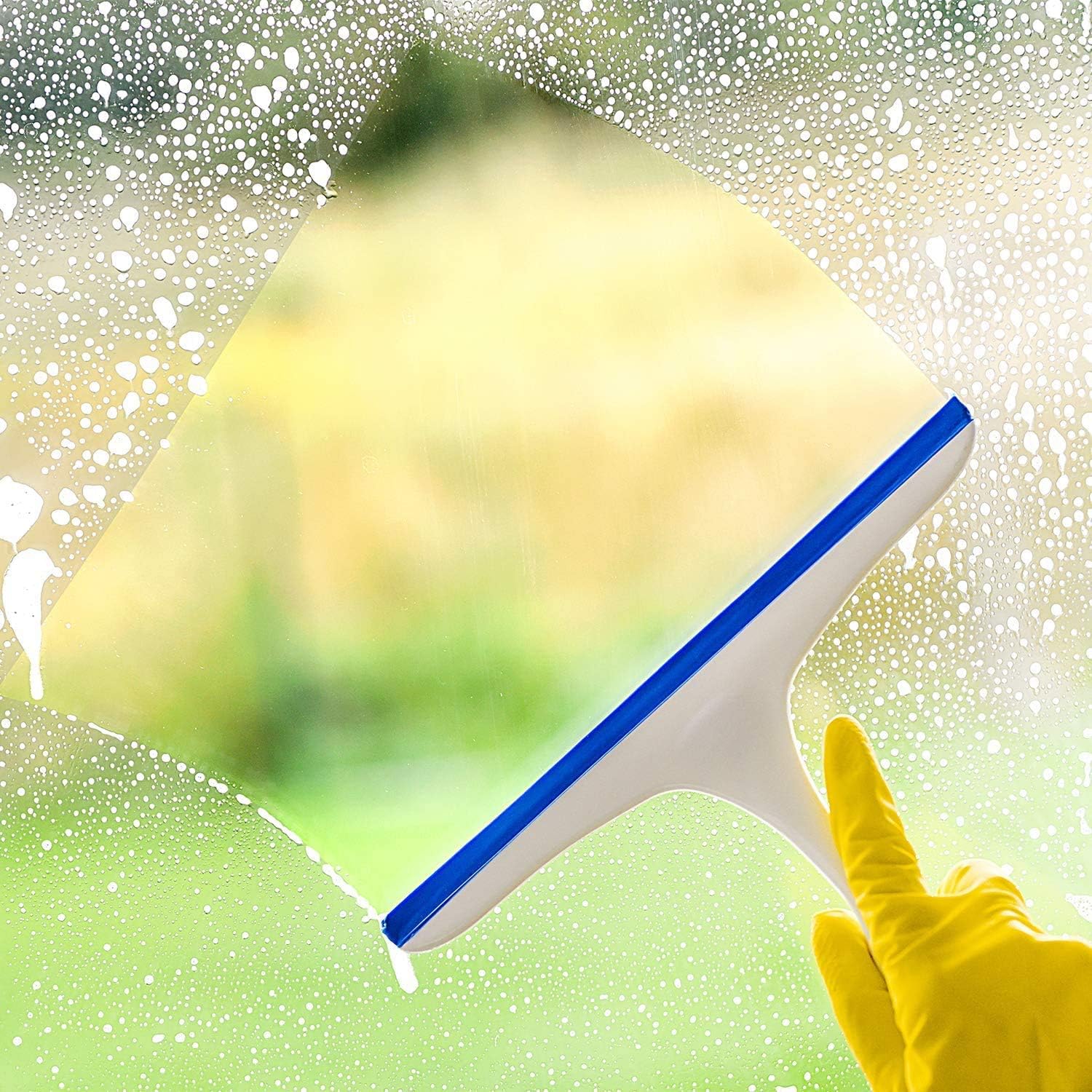 EDENCART Multipurpose Wiper | Suitable for Kitchen Table Tops, Shower Doors, Walls & Windows Multicolour