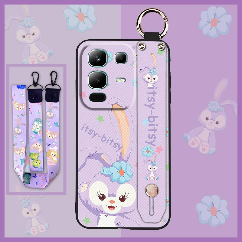 Waterproof Dirt-resistant Phone Case For ZTE Nubia Neo3 5G Phone Holder Anti-dust Wrist Strap Lanyard Soft case Cute