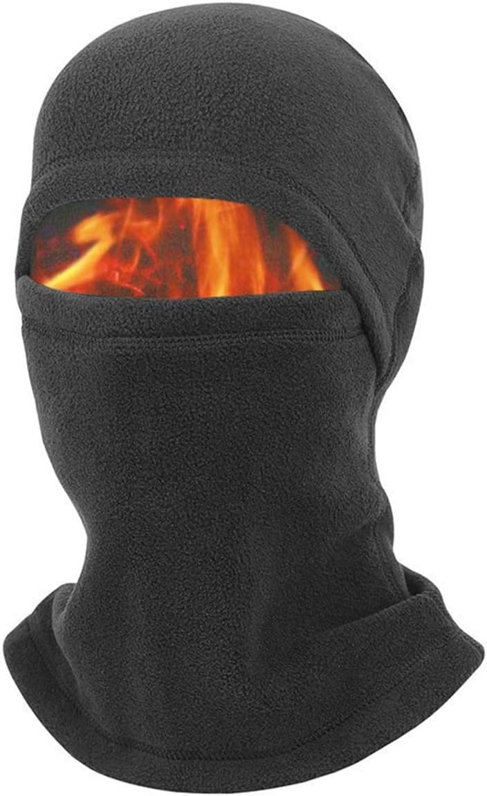 Winter Balaclava Velvet Ninja Helmet Mask for Men