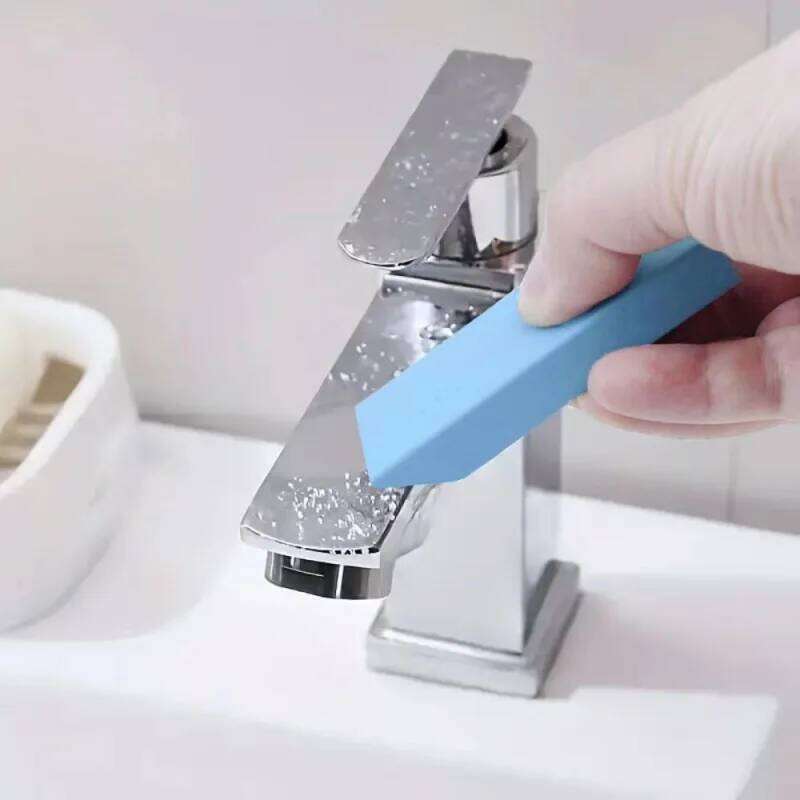 Limescale Rust Remover Cleaning Eraser Toilet Kitchen Faucet Stain Removal Rubber Brush Household Bathroom Glass Cleaner