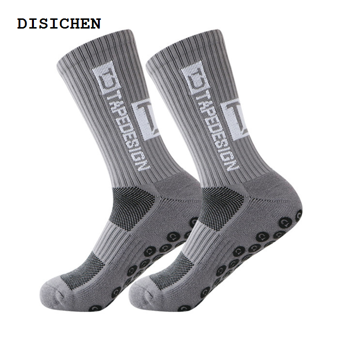 DISICHEN New style Anti-Slip Football Socks Sports Men Breathable Football Socks Socks Thickened Women Outdoor Running Cycling calcetines