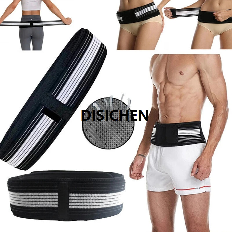 DISICHEN 2023 Upgrade Premium Belt Relieve Back Pain Sciatica Women Men Waist Massage Instrument Support Lumbar Hip Belt Back Massager 2025 New