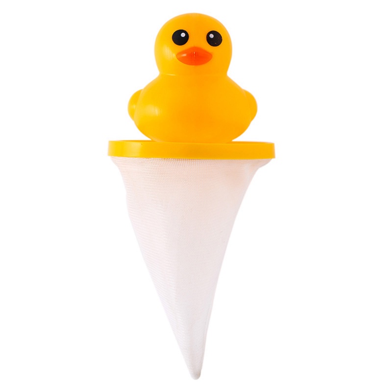 Tools: Household Balls, Laundry Ducks, Cleaning Washing Machines, Efficient and Convenient, Round Mesh Filter Bags, Debris, Small Yellow Bathroom Debris Removal