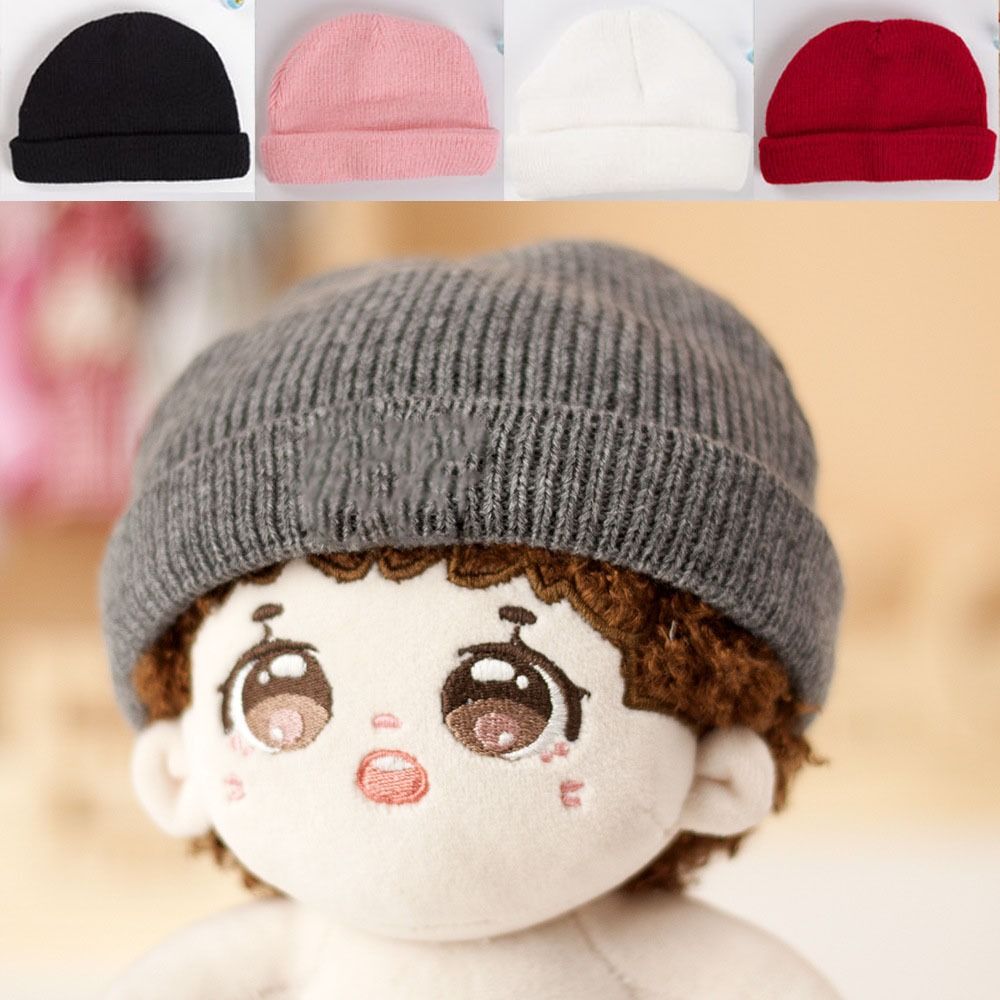 High Quality Fashion Cotton Doll Hat 6 Colors Cute Doll Hat Mini Animal Knitted Hat For 1/11 Obitsu11 Dolls/1/12 BJD Dolls