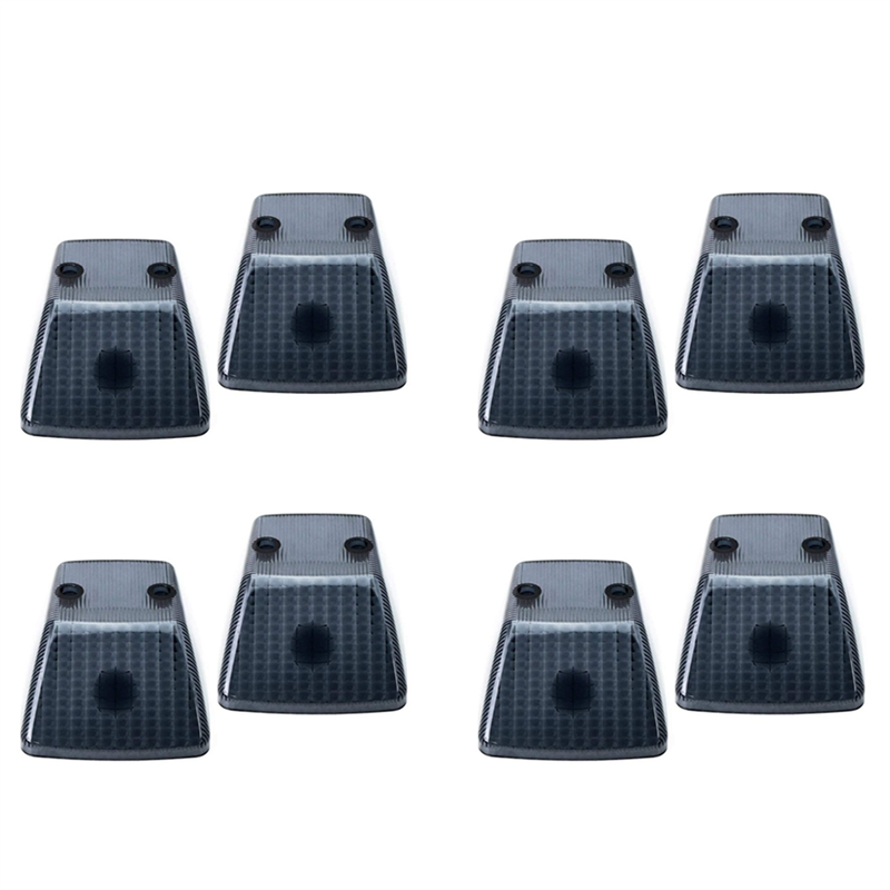 FORIDE 4X Gloss Black Front Turn Signal Lamp Lenses for W463 G-Class G500 G550 G55 G63 G65 1986-2018 A4638260057