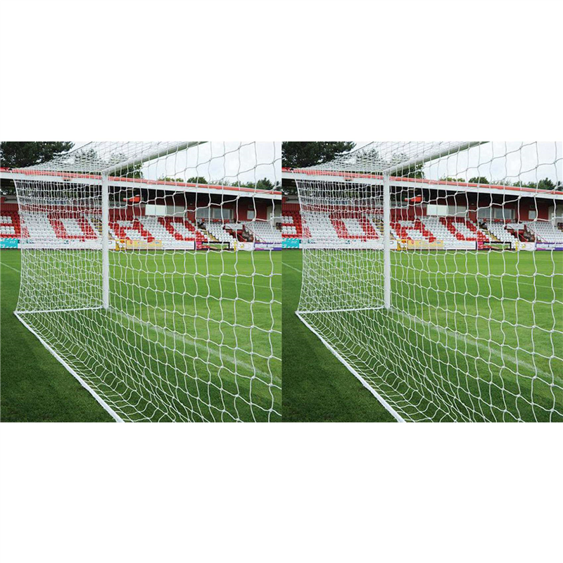 fasdaga 2X Soccer Goal Portable PE Football Goal Net 5-A-Side Soccer Goal Nets