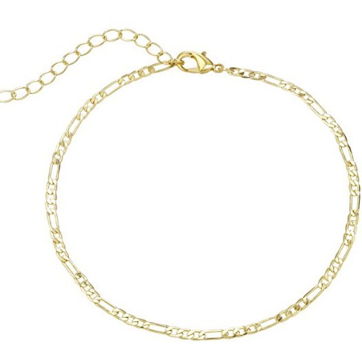 【Unlimited repurchase】Three to one chain ladies anklet five-pointed star butterfly pendant single-layer double-layer ball bead chain