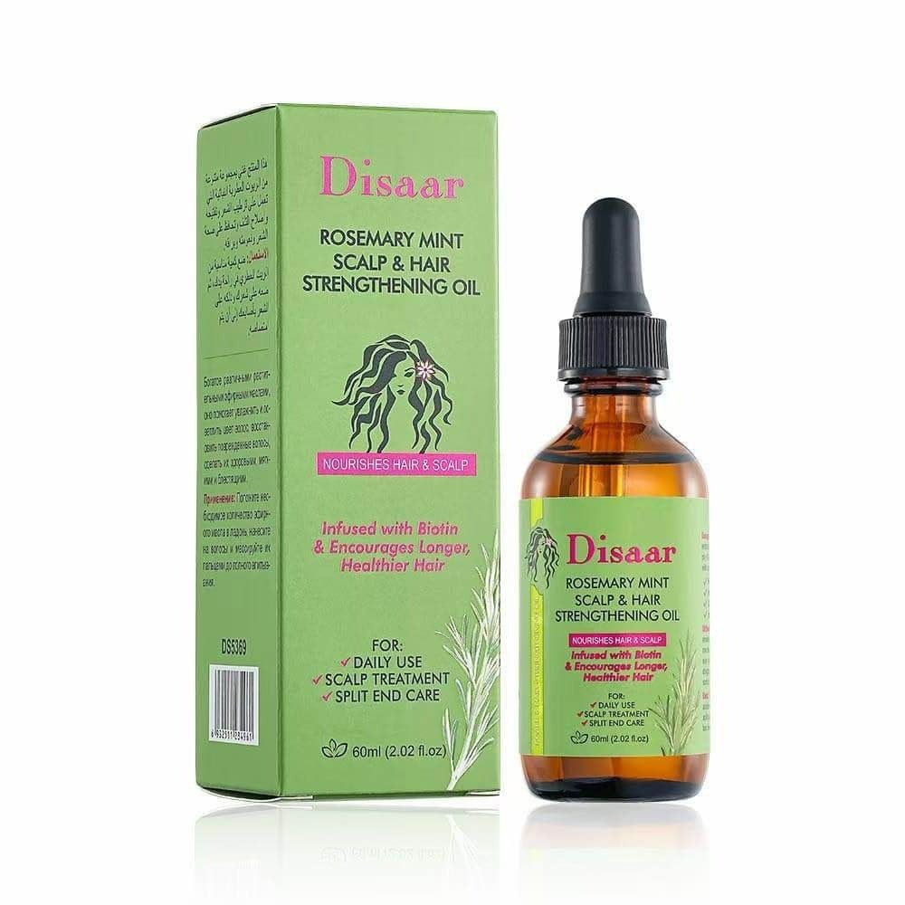 Disaar Rosemary Oil Hair Growth Oil Scalp Treatment & Hair Strengthening Serum 60 Ml