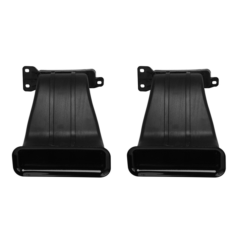 JINMY 2X for Focus Air Inlet Tuyere Intake Hatchback 4D Sedan 5D MK3 MK3.5 Car Modification 2012-2018 Black