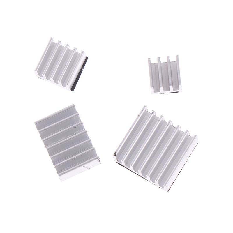 Raspberry Pi 4 Aluminium Heat Sink - 4 Set
