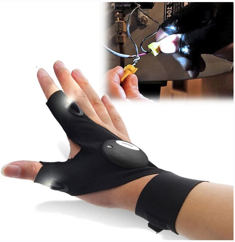 LED Flashlight Gloves