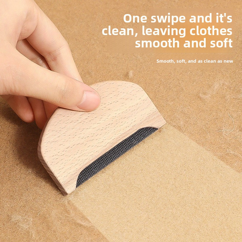 New Wooden Sweater Lint Removers Manual Reusable Clothes Shaver Pilling Remover