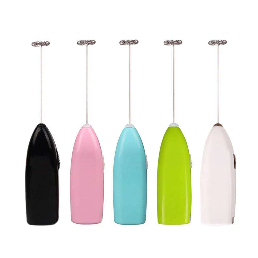 Portable Handheld Stirrer Whisk Battery Powered Electric Milk Foamer Multi-function Beverage Mixer Kitchen Gadget