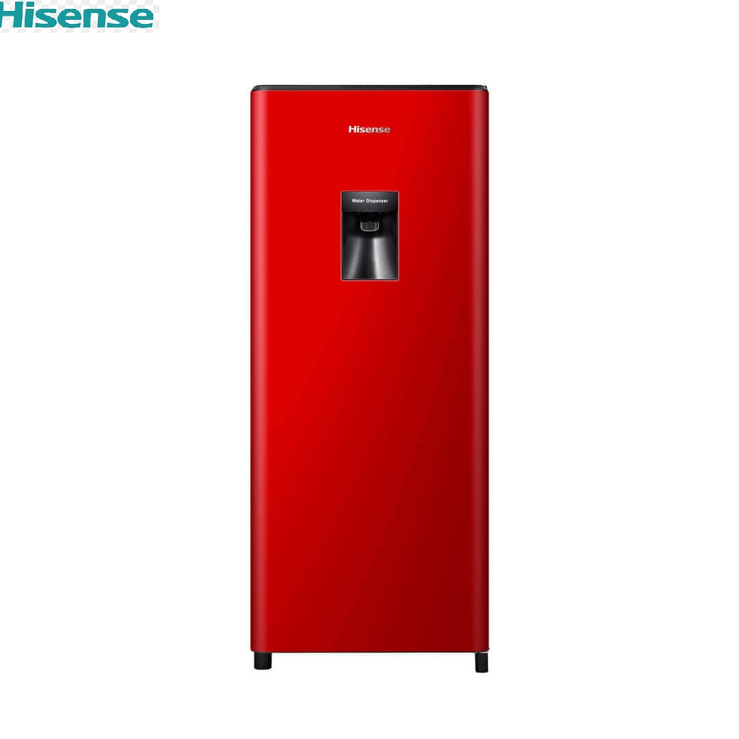 Hisense 190 Ltrs Single Door Refrigerator With Water Dispenser [Rd-23Dr4Sw]- Red