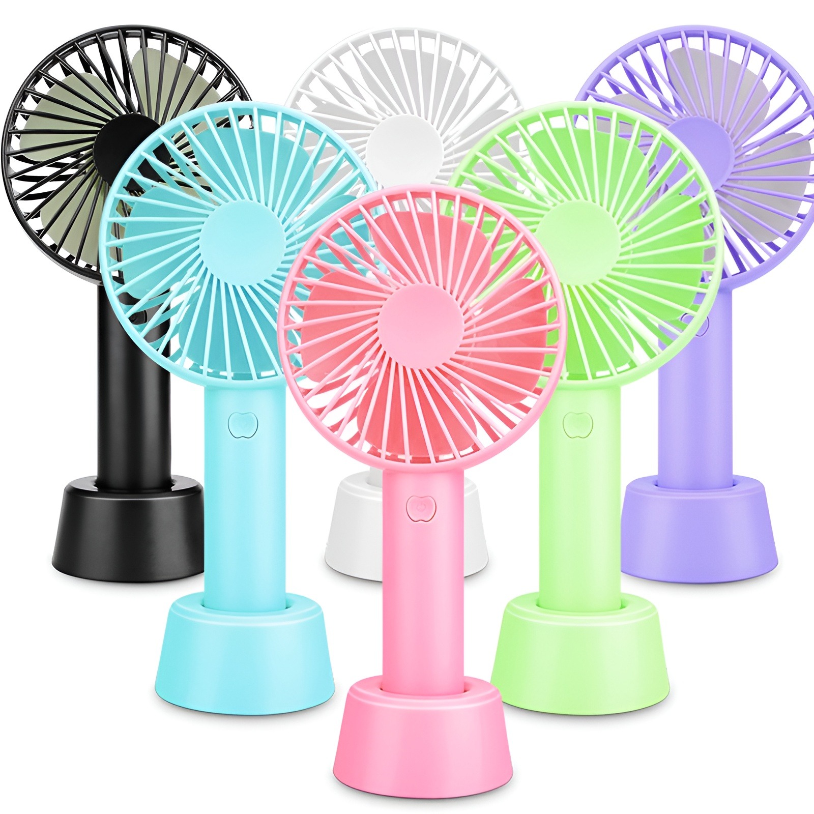 Mini Handheld Portable Fan Multicolor