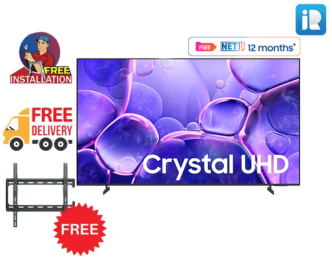 Samsung 2025 Model 65 inch Crystal 4K UHD Smart TV UA65U8500
