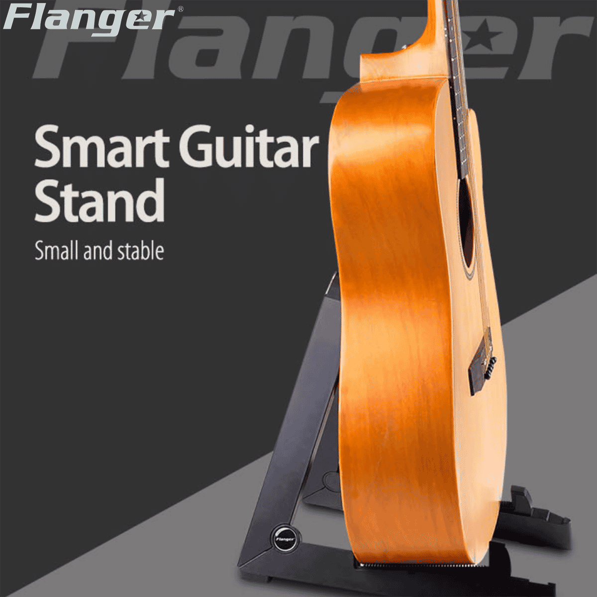 Flanger FL-01 Foldable Smart Guitar Stand For Acoustic Electric Guitar Bass