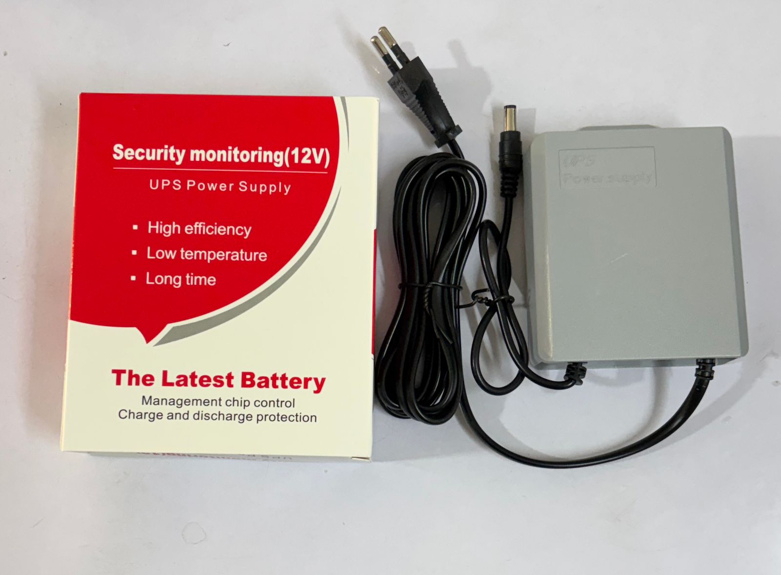 Mini UPS Router Backup Wall-Mount Power Supply for WIFI/CCTV