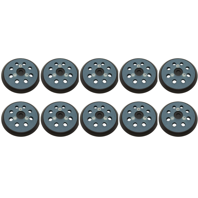 10X 5 Inch 8 Hole Sander Hook and Loop Replacement Sanding Pad for BO5010,BO5030/K,BO5031K,BO5041K,XOB01Z Sander