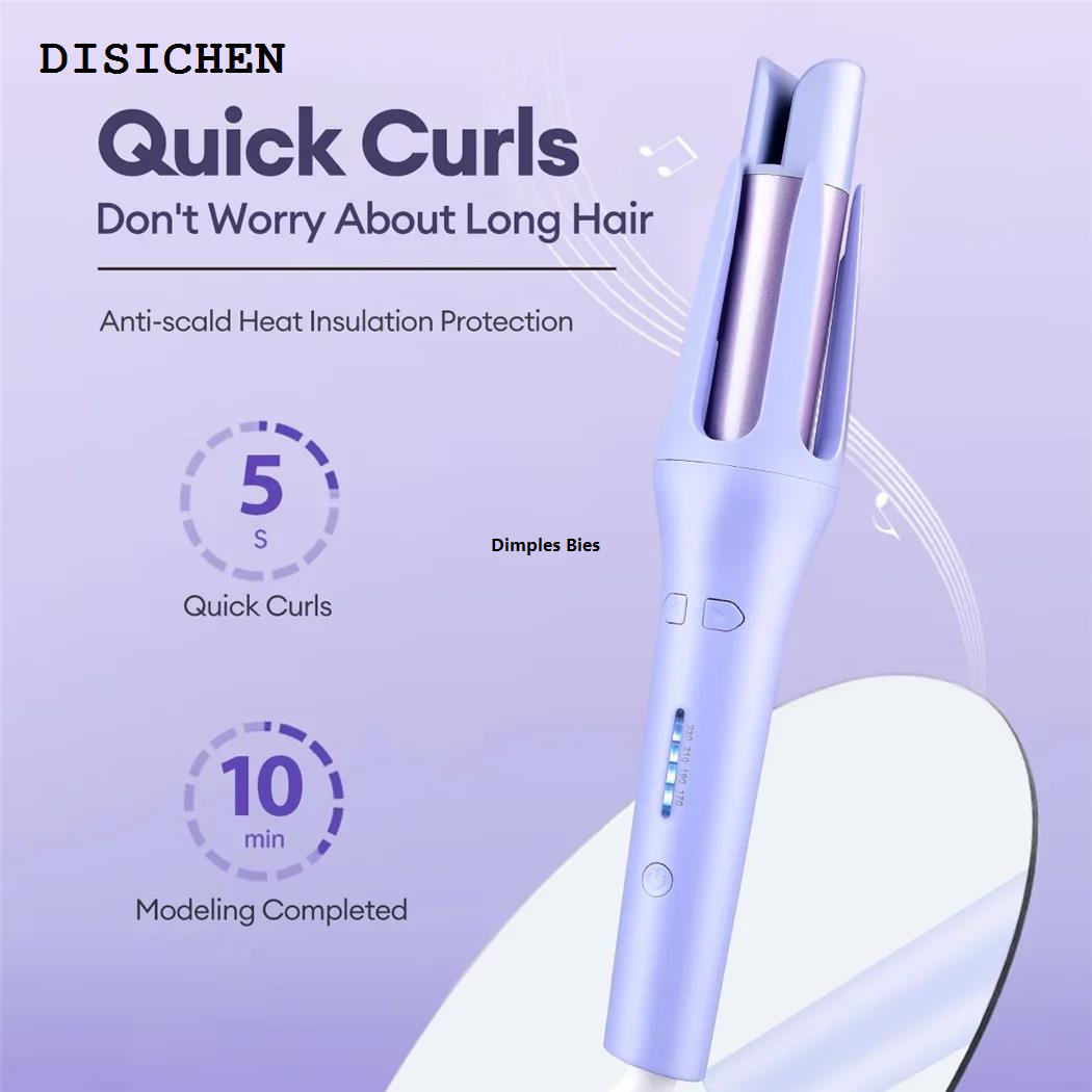 DISICHEN 2025 New Swing Stick Curl Professional Curling Iron Ceramic Automatic Curling Iron 32MM Automatic Rotating Curling Iron Machine