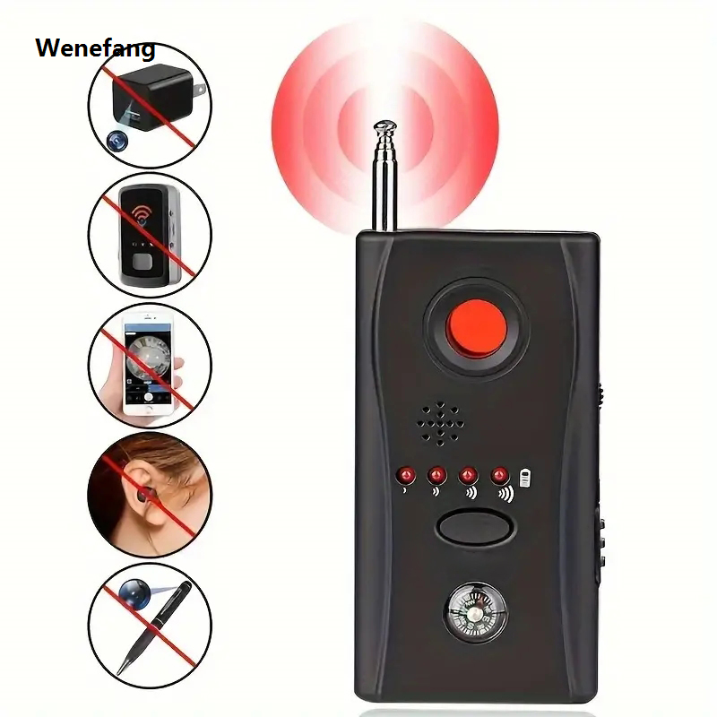 Wenefang Multi-Function Wireless Camera L ens Signal DV Detect CC308+ Radio Sales promotion Wave Signal Detect Camera Full-range RF GSM Device Finder