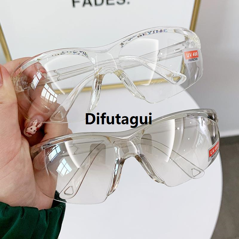 【2025 Version】[ New ] Goggles Labor Glasses Anti-Impact Dustproof Sand-Proof Bicycle Glass Goggles Sun Riding Windshield