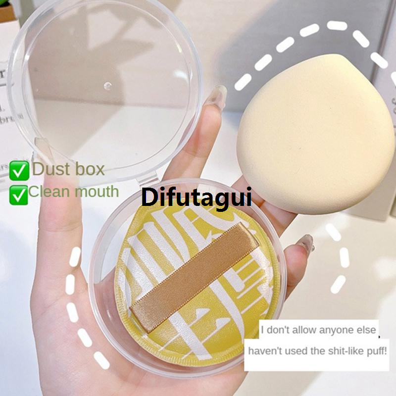 Difutagui Soft Air Cushion Puff Concealer Brush Round Makeup Blender Sponges New style Elastic Marshmallow Cosmetic Foundation Powder Puff
