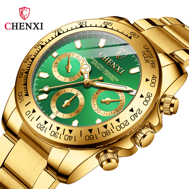 CHENXI brand fashionable business sports waterproof quartz men's watch