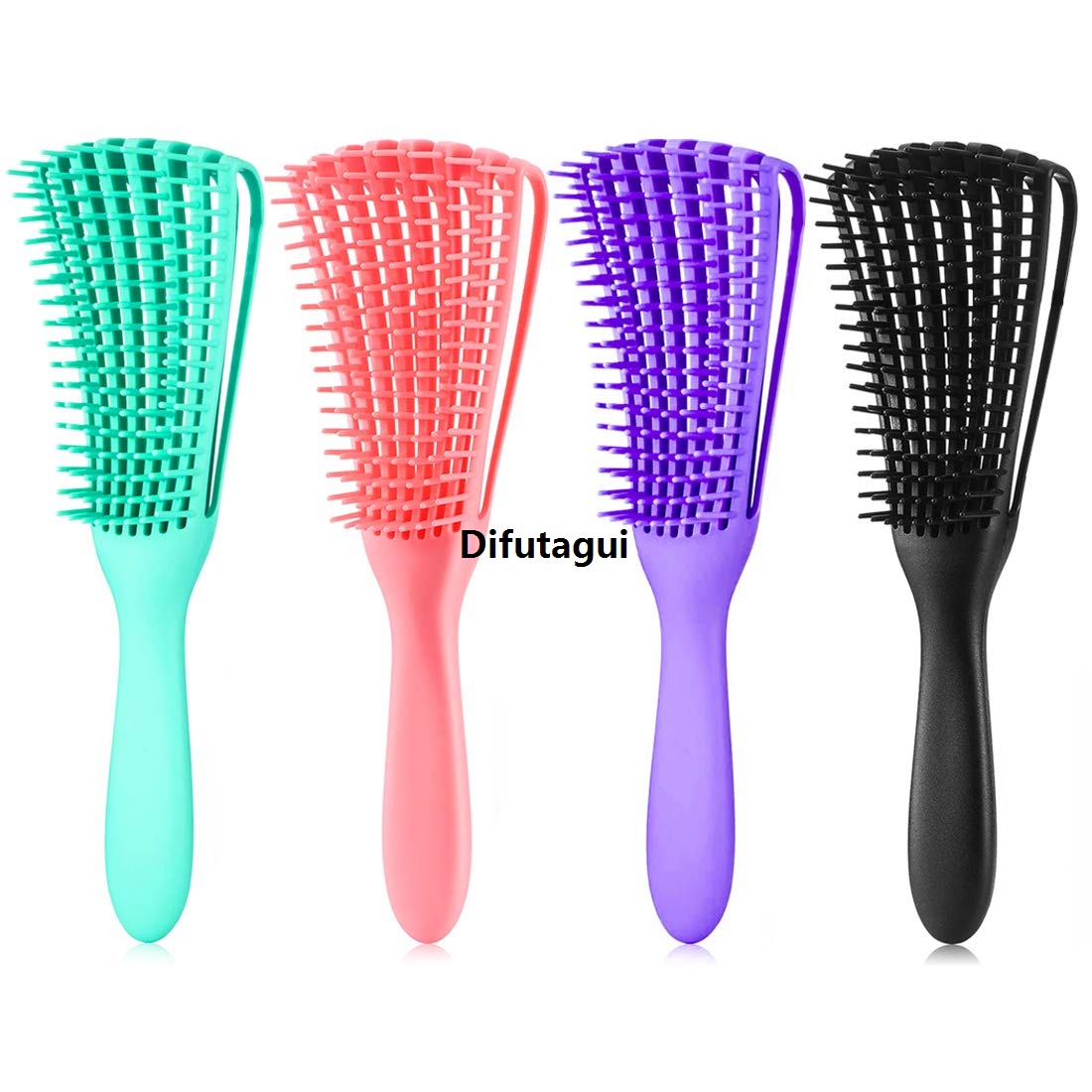 Difutagui Women Detangling Hair Brush Detangle Brush Octopus Curly Hair Brush New Shampoo Brush Magic Scalp Massage Hair Comb Hair Care Brush