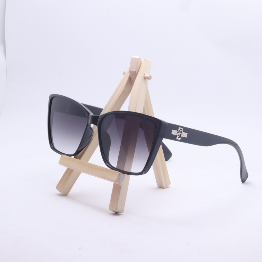 Black Shaded Square New Design Sunglasses For Women