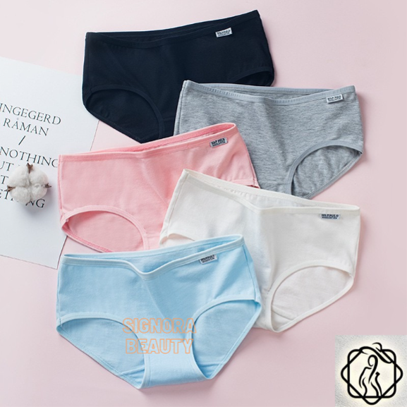 Bargain price Underwear Women Panties Women Seamless Woman Female Student Solid Color Mid-waist Girl Cute Trousers Girly Panties Ready Stock 内衣女内裤女无缝女女学生纯色中腰女孩性感可爱长裤少女内裤就绪库存PT002