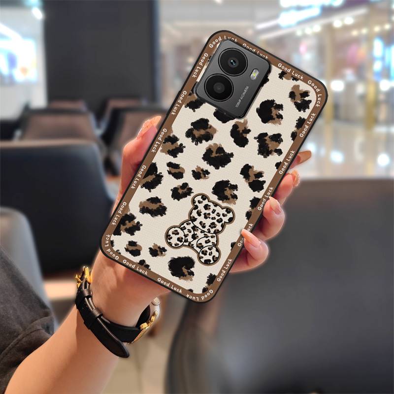 Dirt-resistant Oil Painting Phone Case For Honor X6c Cartoon Fashion Design Cute TPU Waterproof Shockproof Anti-dust