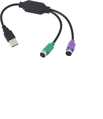 PS2 TO USB CONVERTOR FOR KEYBOARD AND MOUSE