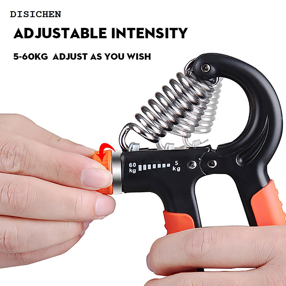 DISICHEN Hot Selling 1PC R shape Spring Hand Grip Professional Wrist Strength Arm Muscle Finger Rehabilitation Training Fitness Exercise Equipment