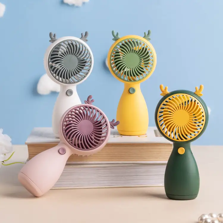 Portable Fan Eco-friendly Fine Workmanship USB Rechargeable Portable Fan HiQuality