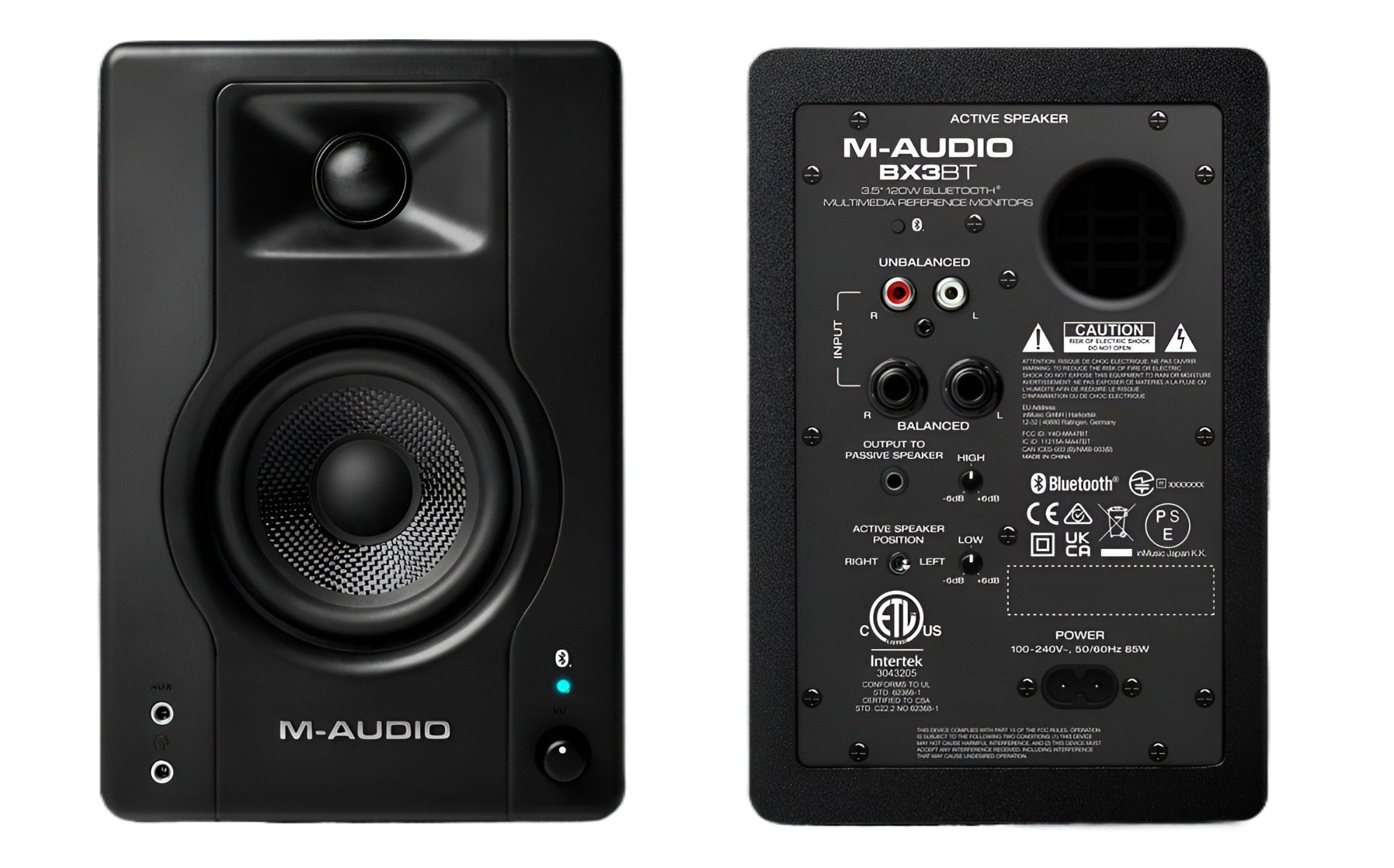 M-Audio Monitor BX8D3 Studio Monitors