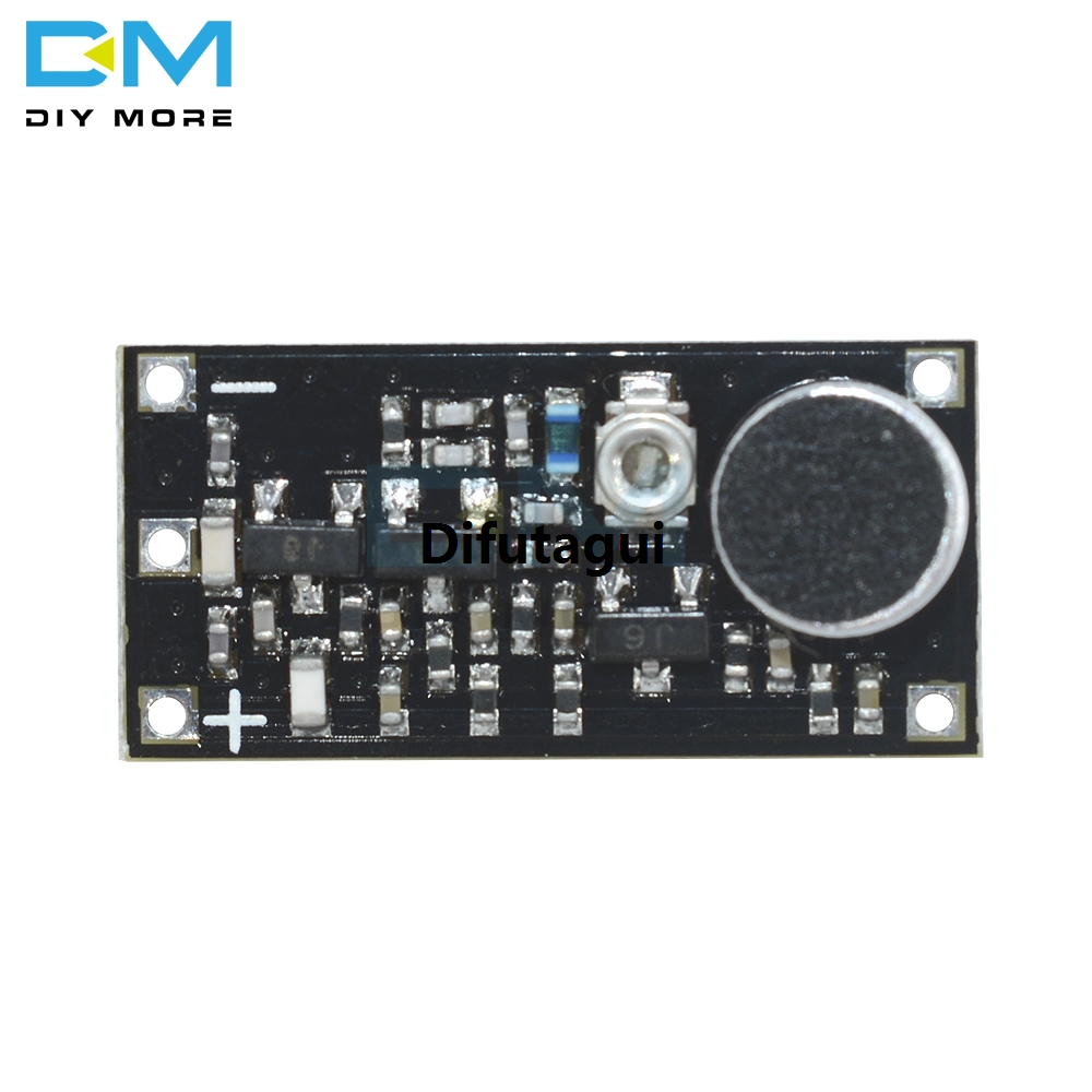 Difutagui Portable Radio Car 9mADC with Module FM115MHz88-Transmitter Microphone 【2025 Version】 2V9V Wireless FM Transceiver Board for Arduino Mobile Phone DIY