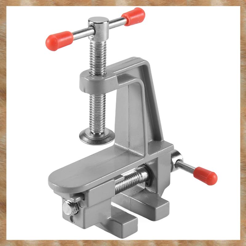 Kqueebee Portable Mini Table Vise Clamp Small Vice for Small Work Hobby Jewelry Diy Craft Repair Tool Work Table Vise Tool