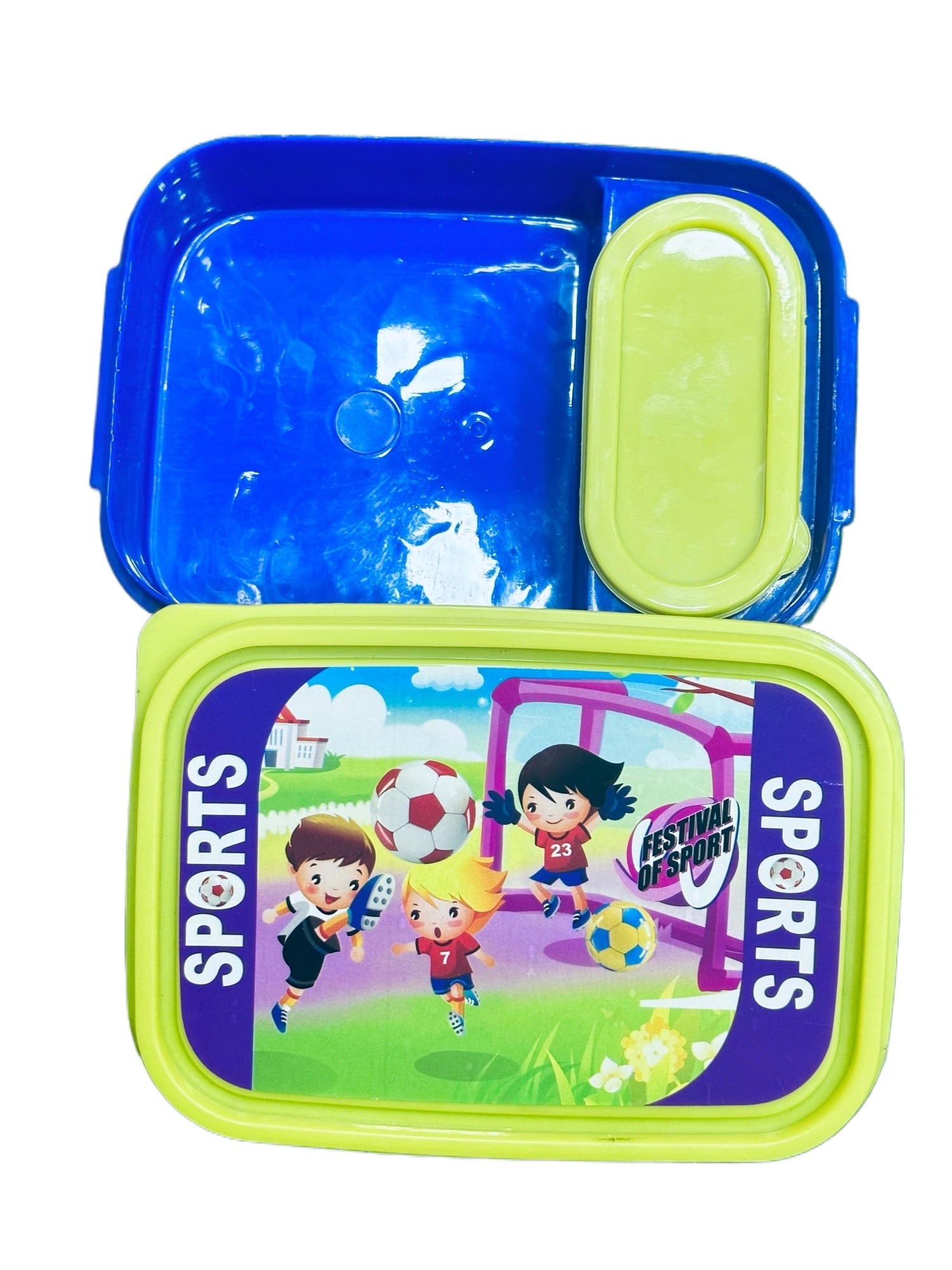 Plastic Lunch Box For Baby (Color Many More)