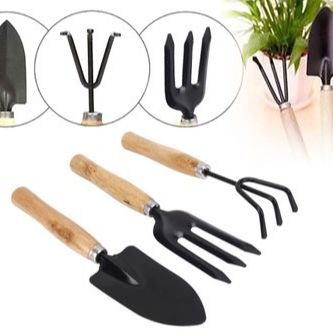 Trowel And Fork 3 in 1 Garden Tool Combo