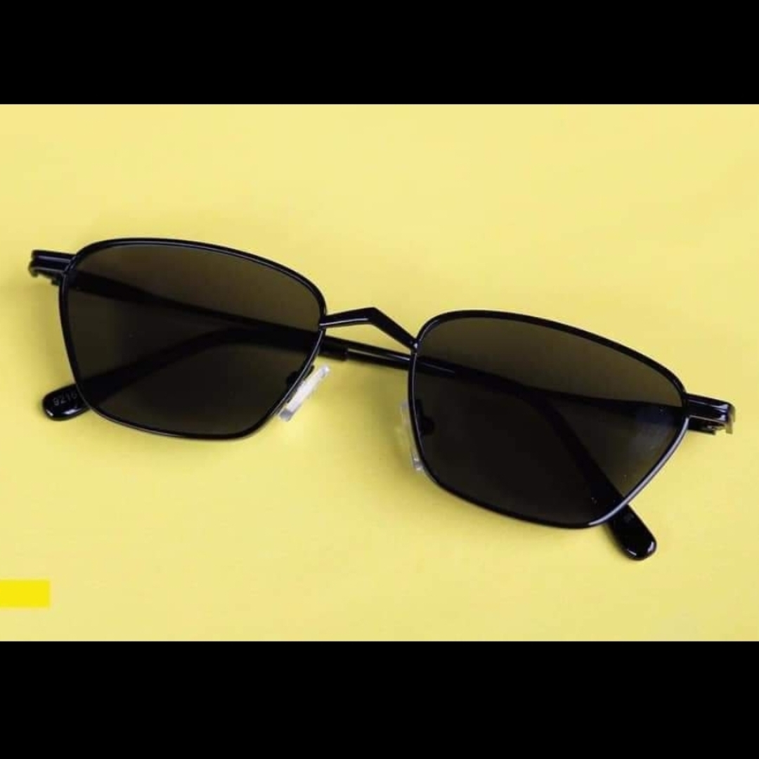 Full Black Metal Frame Sunglasses For Men