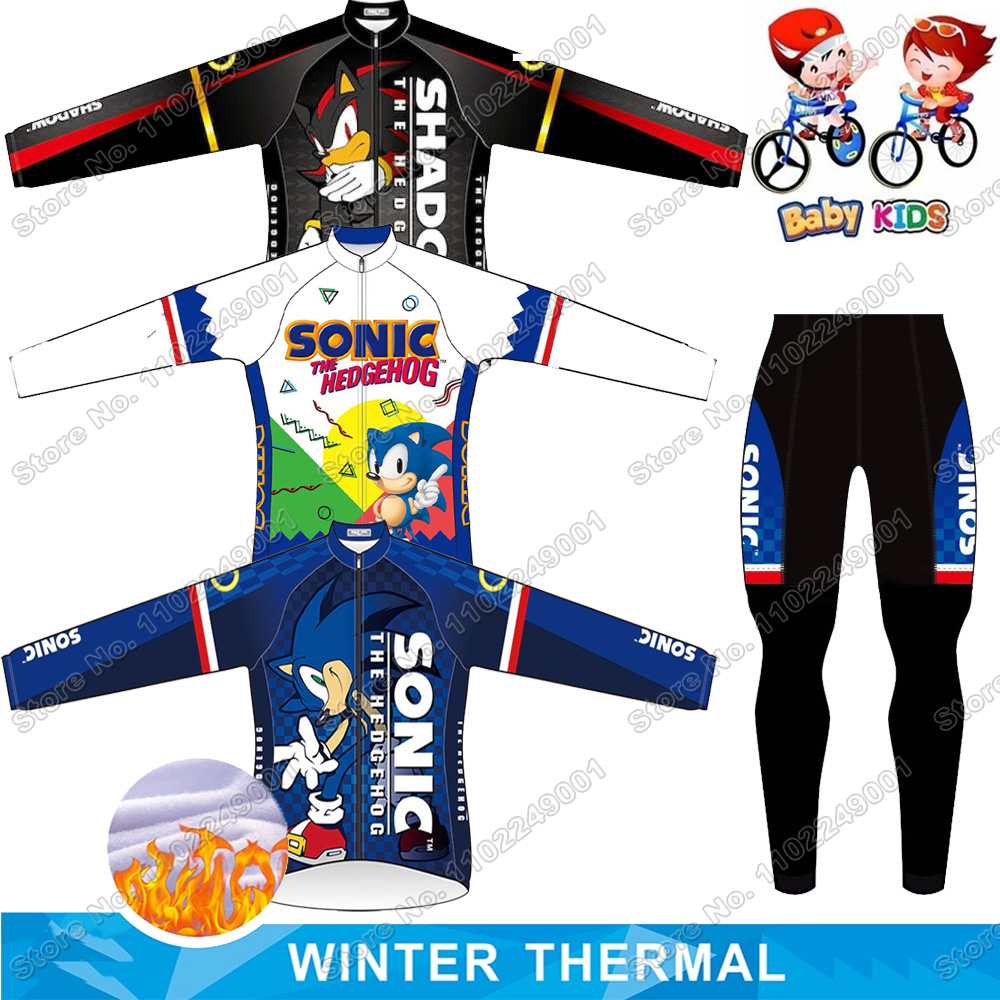 NEW ARRIVAL Popular Cartoon Anime Kids Cycling Jersey Set Boys Girls Cycling Clothing Road Bike Suit Bicycle Pant